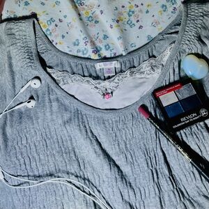 Gray Babydoll Dress ((READ DESCRIPTION))